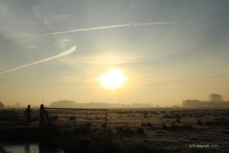 Giethoorn langs de Bramenweg.